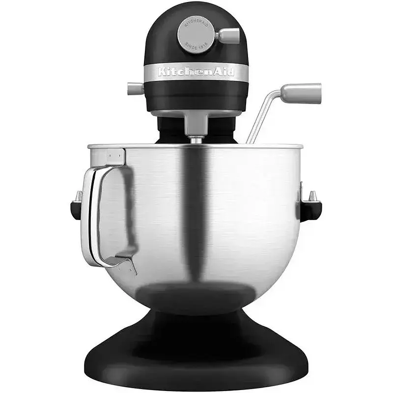 Планетарный миксер KitchenAid Artisan с подъемной чашей 6.6 л черный матовый (5KSM70SHXEBM) - фото 4