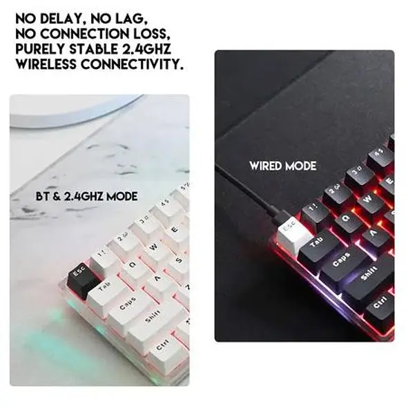 Клавіатура ігрова Fantech MAXFIT 61 MK857 Frost Blue (39130-01_1594) - фото 5