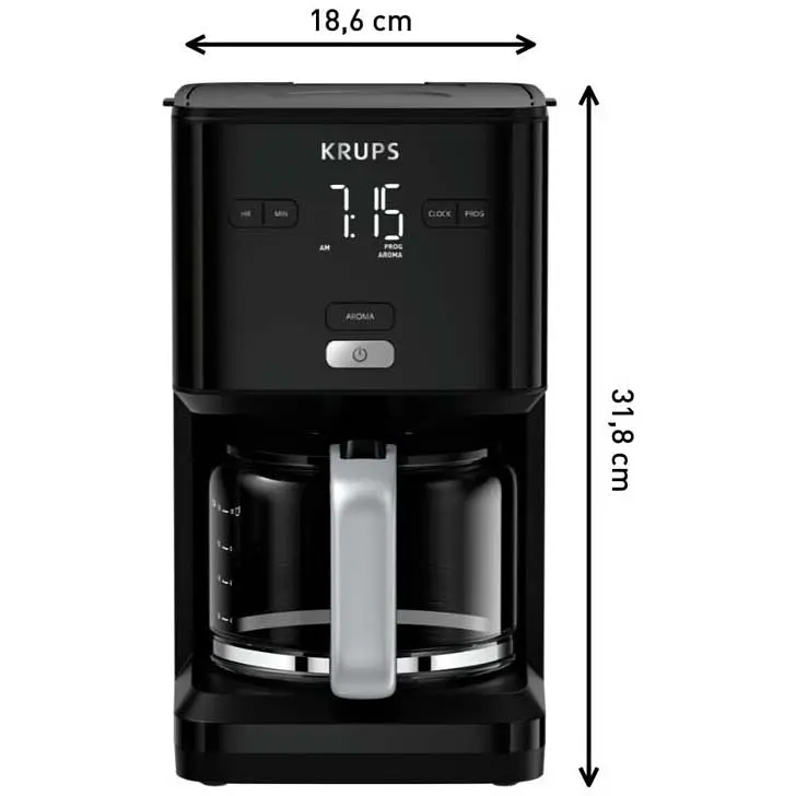 Кофеварка капельная Tefal Smart'n Light (CM600810) - фото 4