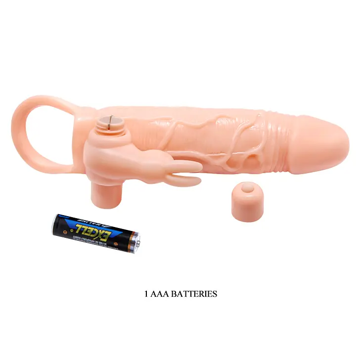 Насадка на пеніс BAILE BRAVE MAN 10 Vibraton Baile BI-026225Z 102752 - фото 3