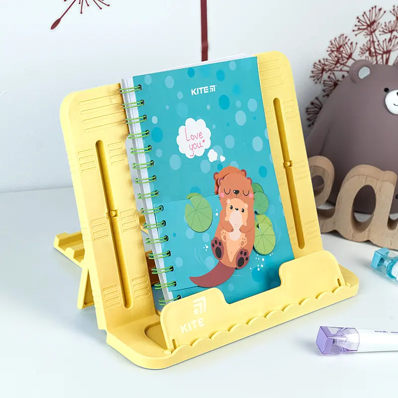 Підставка для книг Kite пластикова жовта (K25-330-5) - фото 4