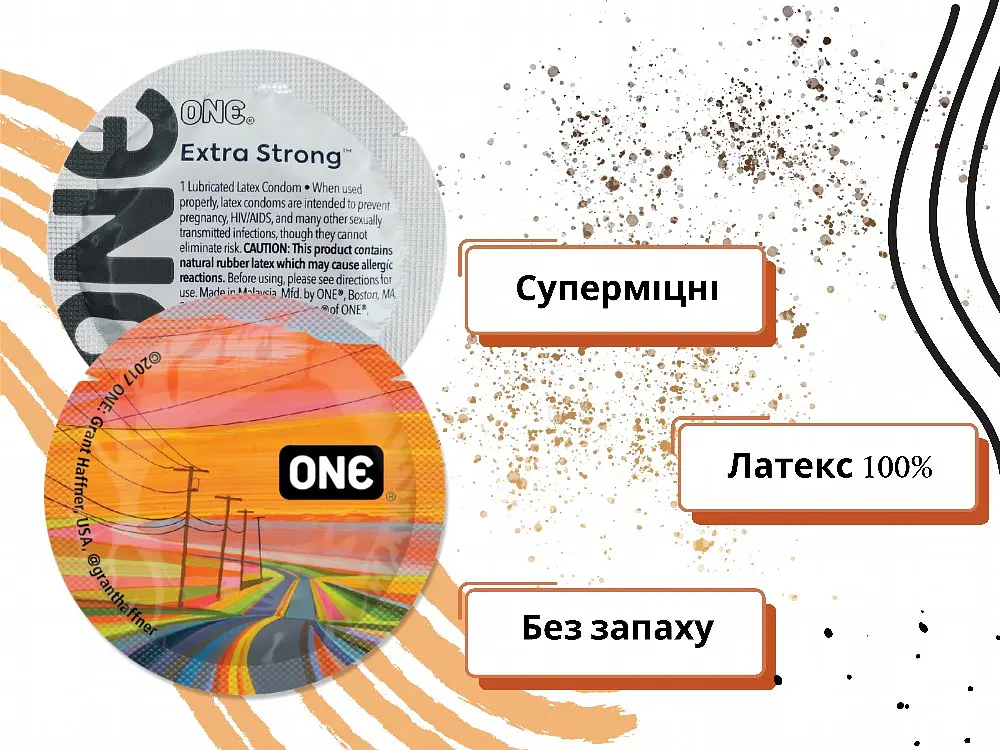 Презервативы One Extra Strong суперпрочные 5 шт. в кейсе (ROZ6501052016) - фото 3