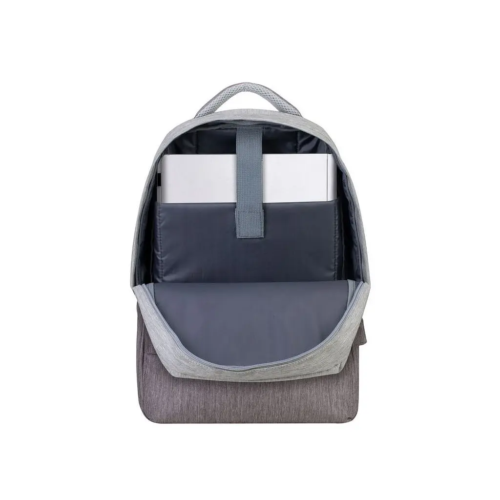 Рюкзак для ноутбука RivaCase 15.6" 7562 grey/mocha anti-theft (7562Grey/Mocha) - фото 9