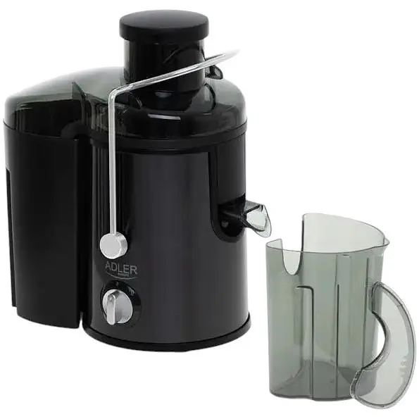 Соковыжималка центрифужная Adler AD 4132 800 Вт нержавеющая сталь + контейнер для сока 0.45 л - фото 3