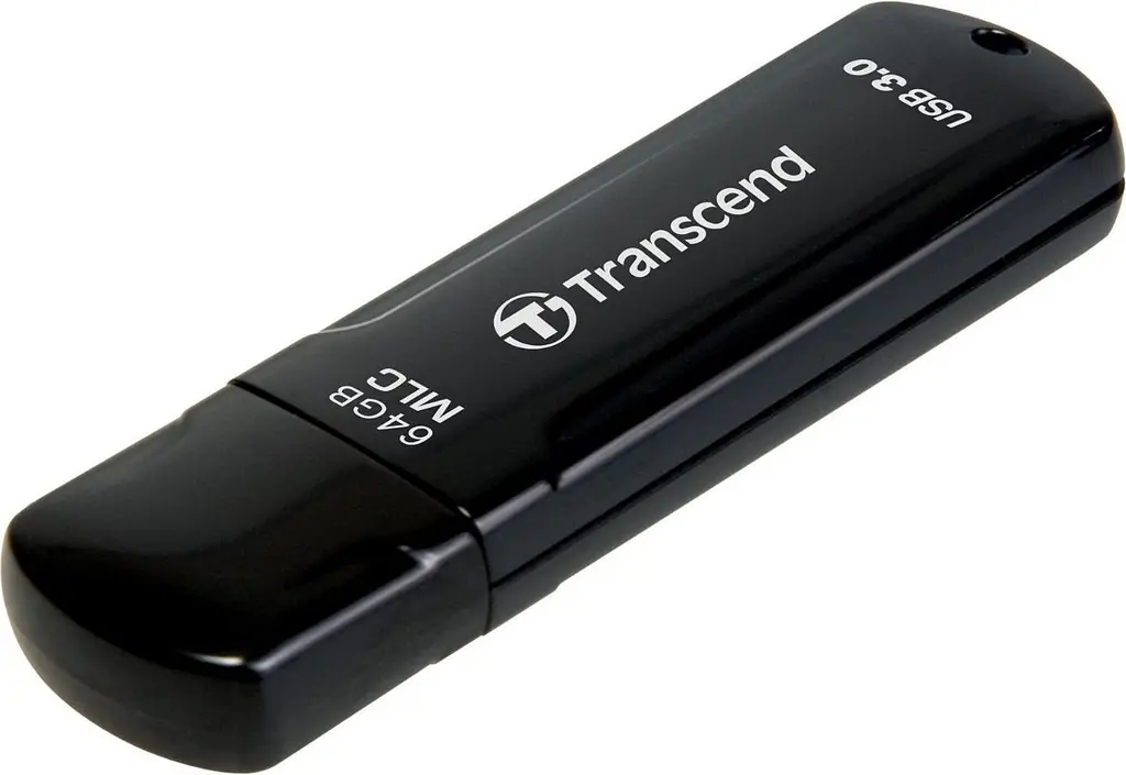 USB Flash накопичувач Transcend 64GB JetFlash 750 USB 3.0 black (TS64GJF750K) - фото 2