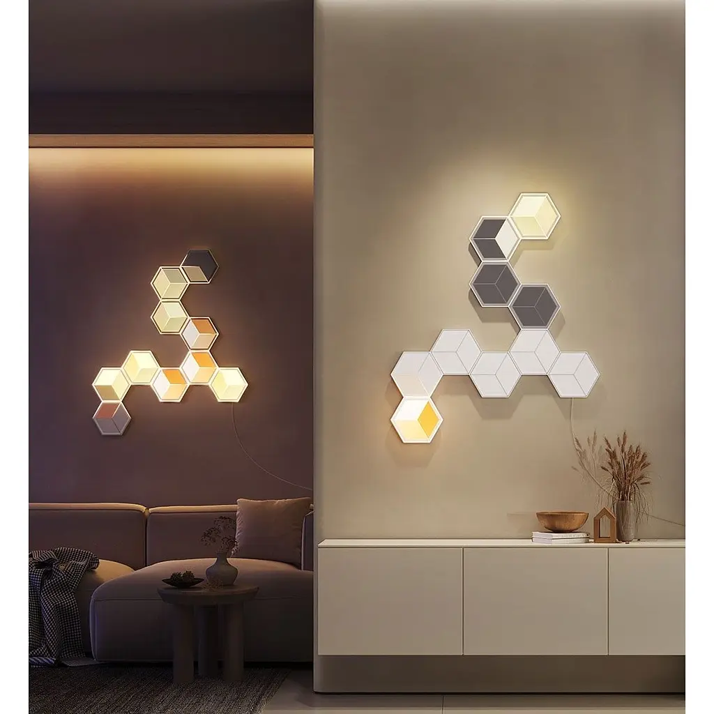 Додаткова світлодіодна панель Govee H106A Glide Hexagon Light Panels Ultra Expansion Pack 1шт (H106A007-OF-EU) [145630] - фото 6