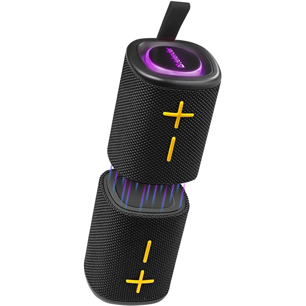 Акустична система 1.0 Defender Union 20Вт BT/USB/TF/AUX/2-in-1/RGB чорна - фото 8