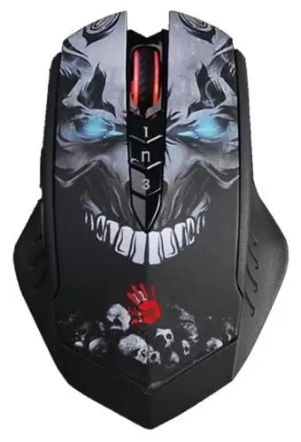 Миша R80 Plus Skul Black Bloody teh0020447 - фото 4