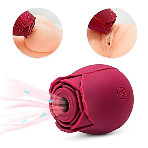 Стимулятор Chisa Rose Petal Rose Red Вакуумный клиторальный, 5,8 см красный - фото 6
