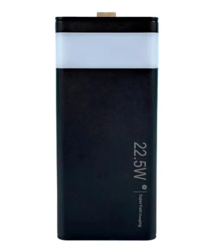 Універсальна мобільна батарея 30000 mAh, TUGII Y53, Black, 22.5 Вт WUW teh0027616