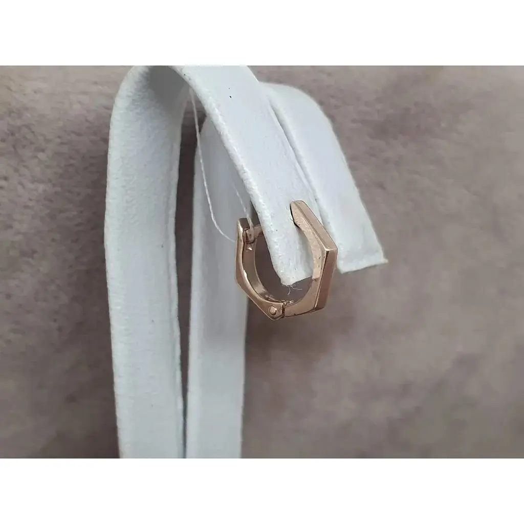 Золотая моносерьга Астор. 3131953 - фото 4