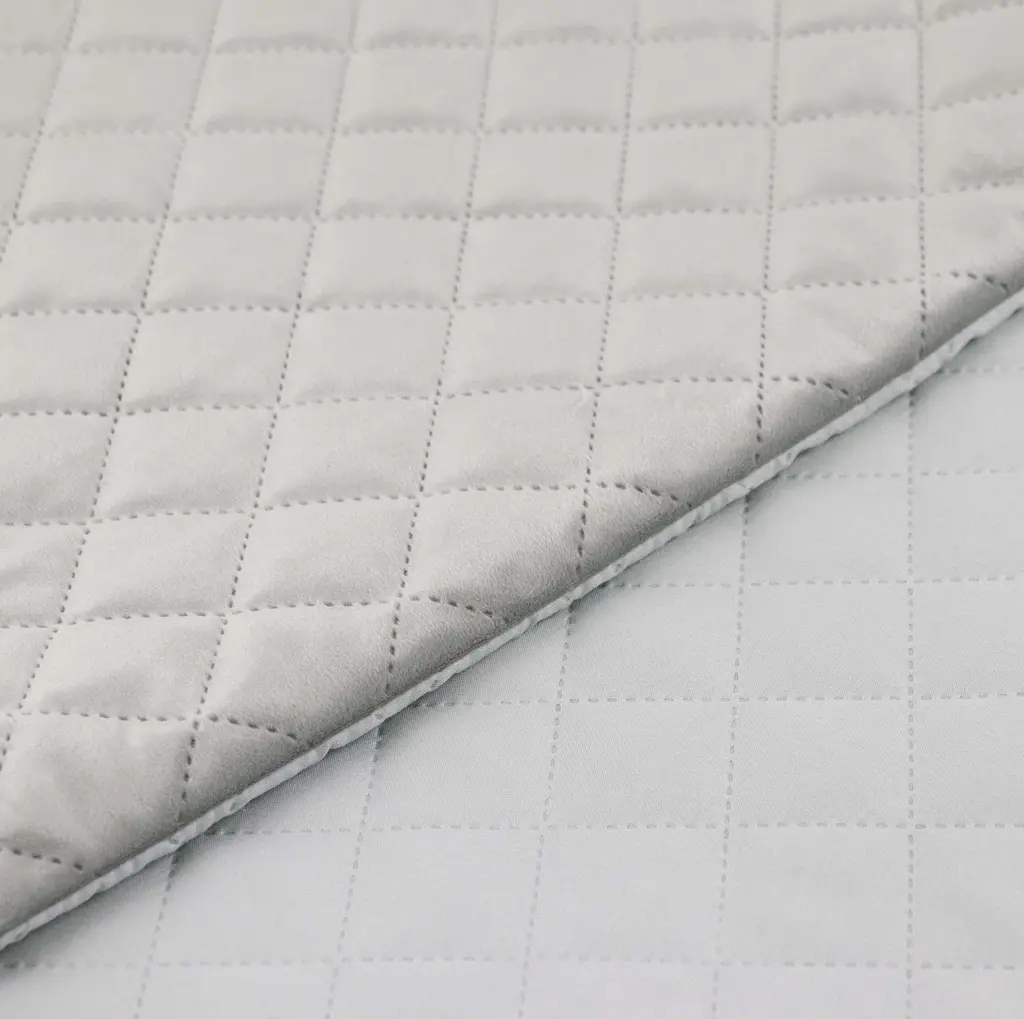 Чохол на подушку Руно 50х70 VeLour "Grey ромб" (382.55_Grey ромб) - фото 4