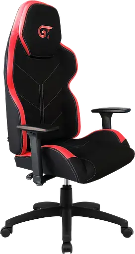 Геймерское кресло GT Racer черное с красным (X-2692 Black/Red) - фото 2