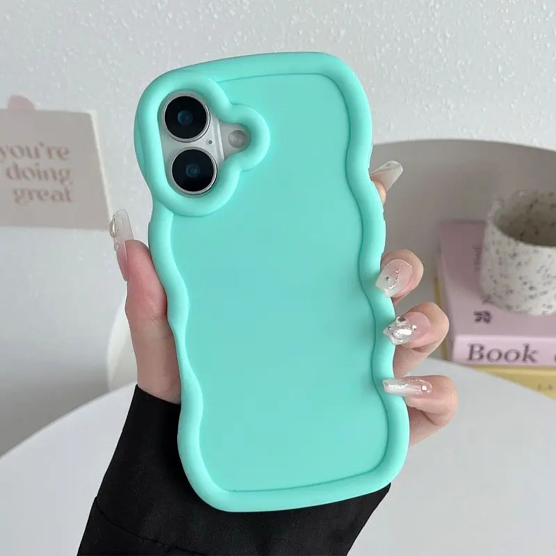 Чохол TPU Ripple для Apple iPhone 16 Plus (6.7) Turquoise - фото 2