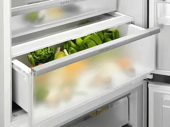Холодильник Electrolux вбудований 188x70х55 холодильне відділення 286 л морозильне відділення 65 л 2 двері А++ Combi білий (ENP7TD75S) - фото 5