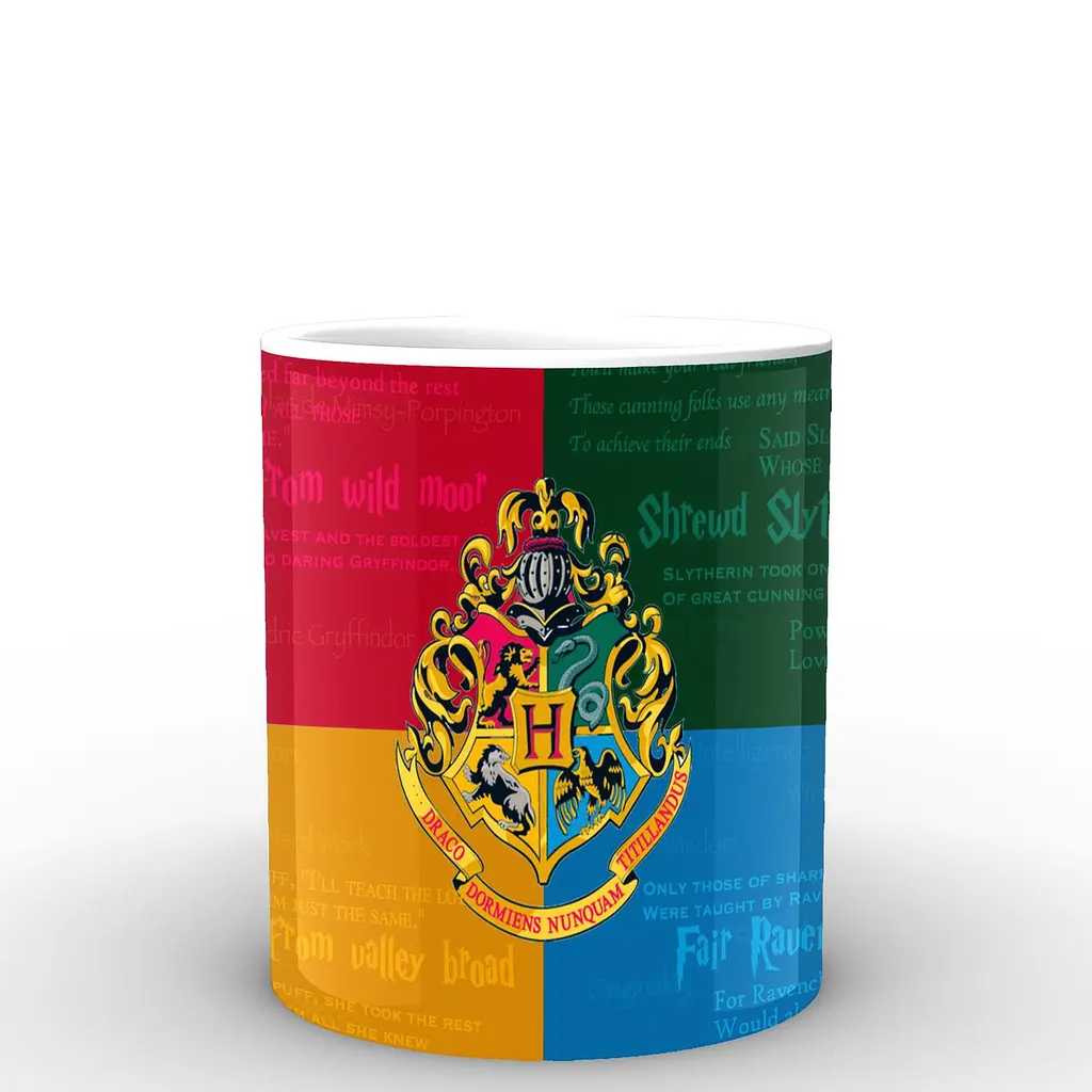 Кружка GeekLand Harry Potter Гарри Поттер факультеты HP.02.078 330 мл белая - фото 3