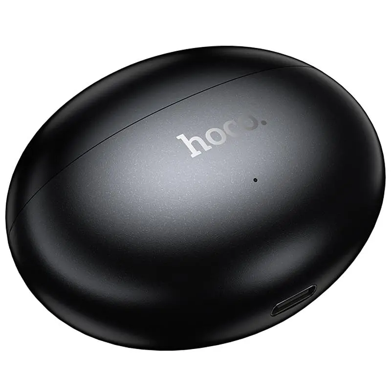 Бездротові TWS навушники Hoco EA8 Warm clip-on (App) Metal gray - фото 4