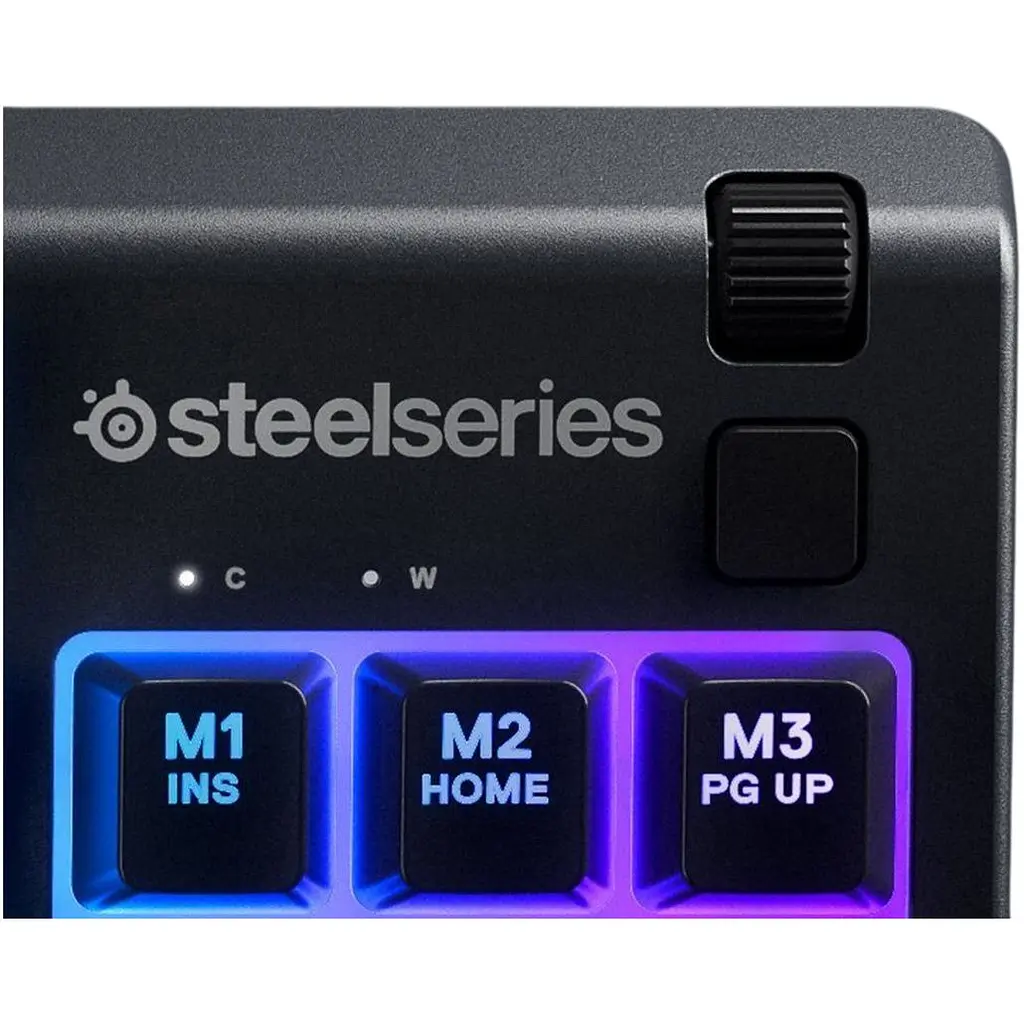 Клавіатура SteelSeries Apex 3 TKL EN Black (64831) [171682] - фото 7