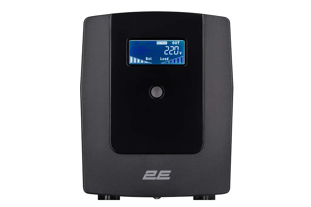 2E Джерело безперебійного живлення DD1500, 1500VA/900W, LCD,USB, 3xSchuko - фото 2