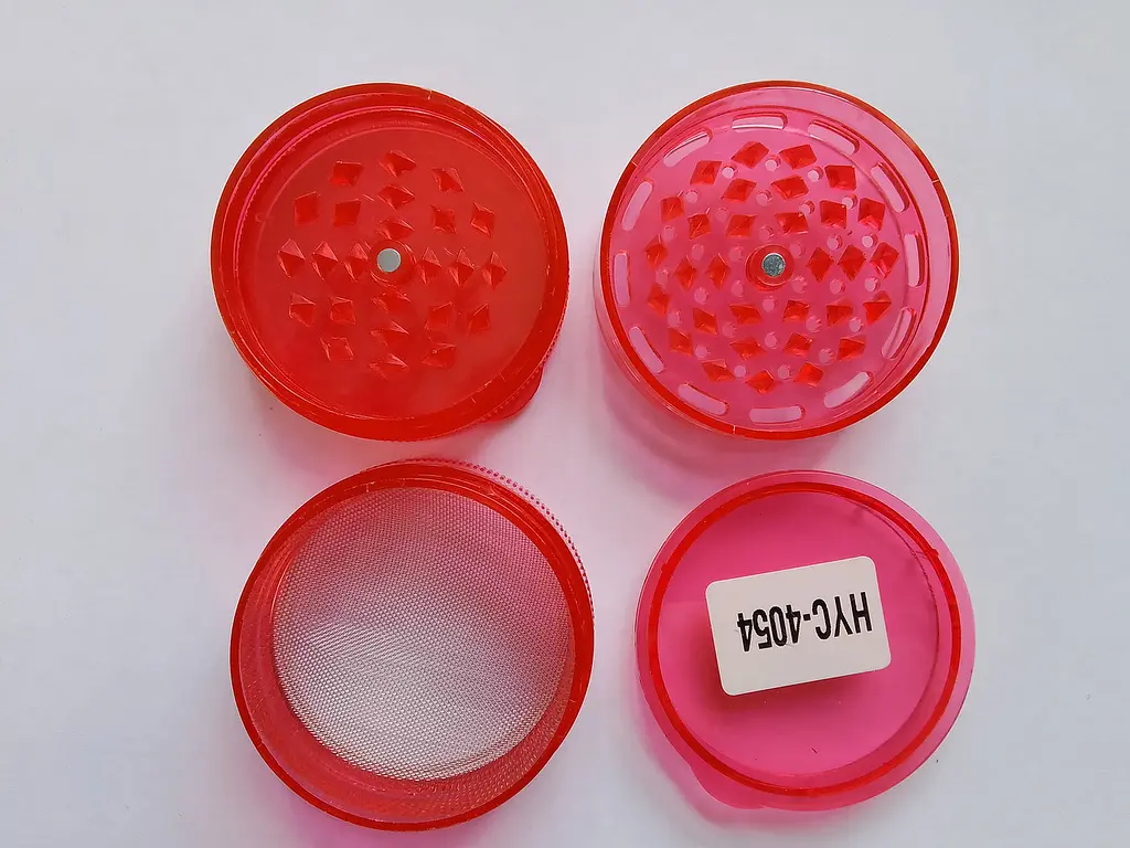 Гриндер для подрібнення тютюну HL-176 Череп Red (17454) - фото 4