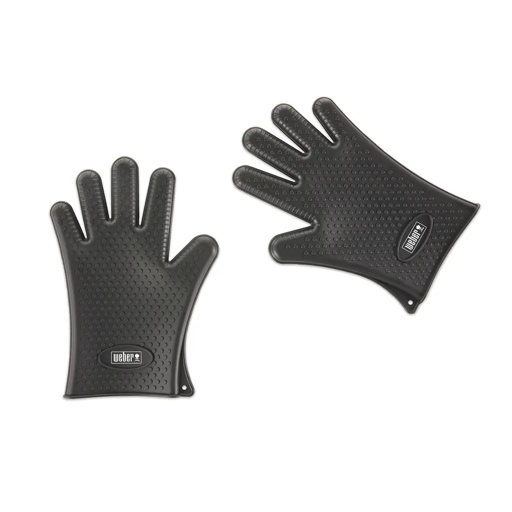 Рукавички Weber для гриля силіконові чорні (7017) - фото 2