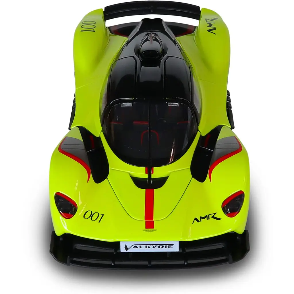 Автомодель - Aston Martin Valkyrie жовтий 1:18 (250937AMVKLG) - фото 7