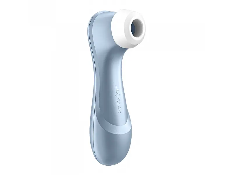 Вакуумний кліторальний стимулятор з вібрацією Satisfyer Pro 2+ (блакитний) - фото 4