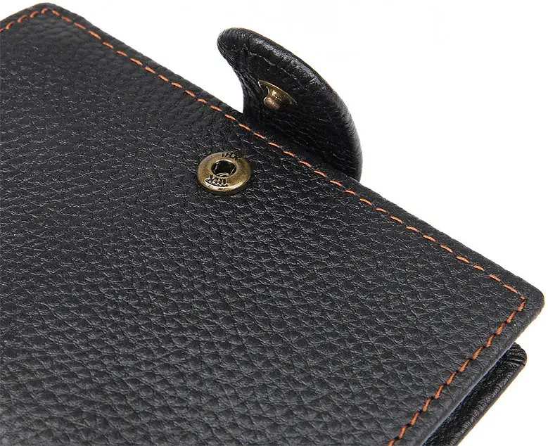 Мужской кожаный кошелек Vintage 9.5х12 см acs0015340 - фото 9