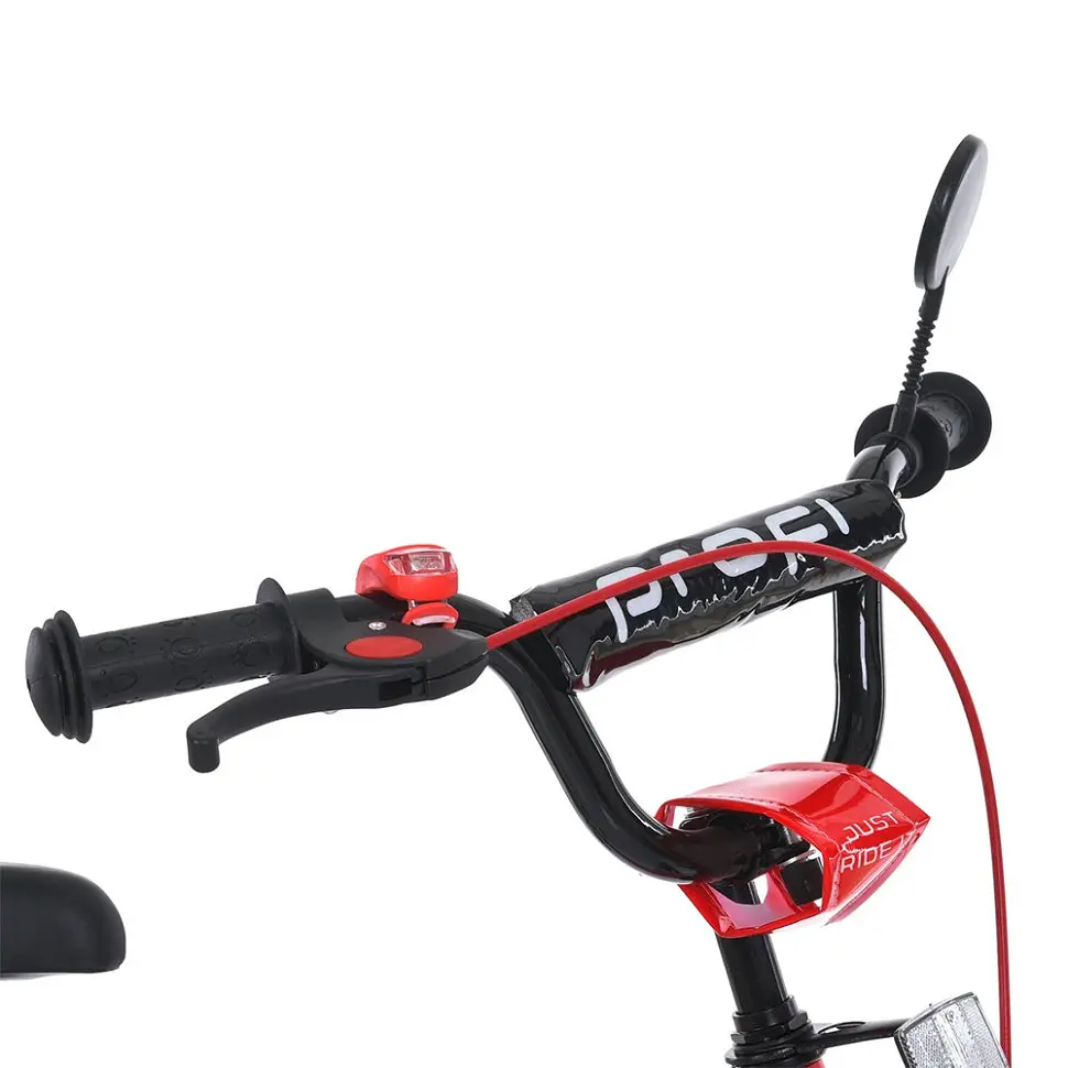 Велосипед дитячий MB 18031-1, 18 дюймів, червоно-білий - фото 5