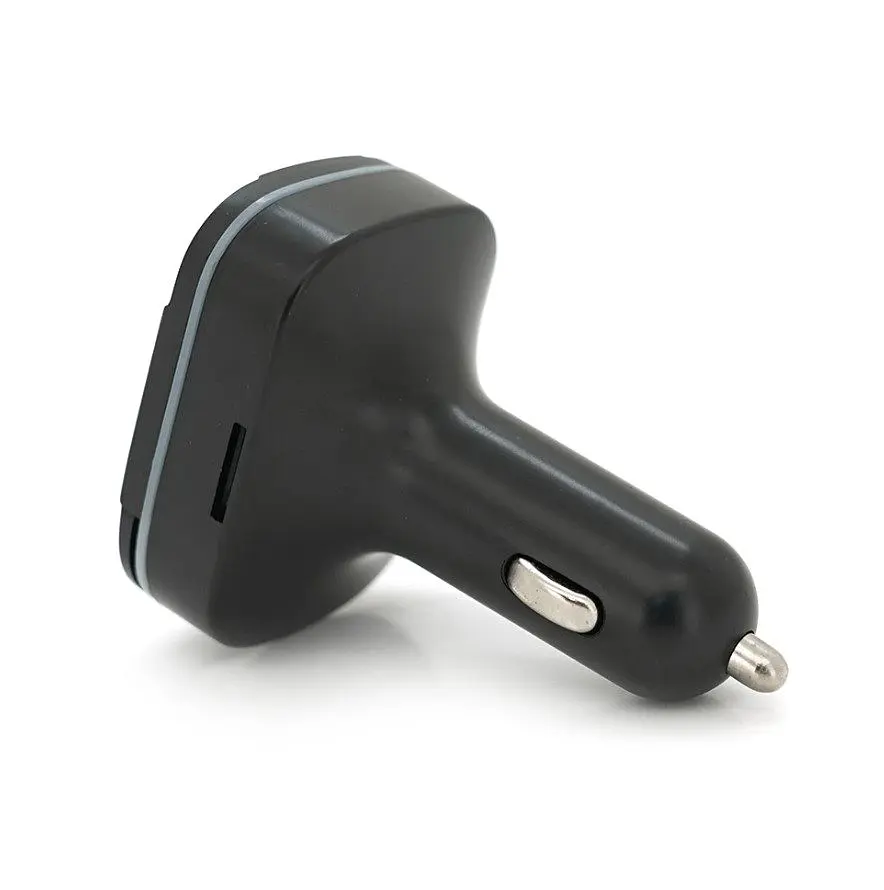Автомобільний FM-трансмітер-модулятор Bluetooth Voltronic FMQ19EQ 3,1 А, TF, USB, PD 20 Вт - фото 4