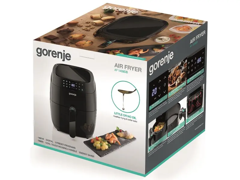 Мультипіч (аерофритюрниця) Gorenje AF1409DB - фото 7