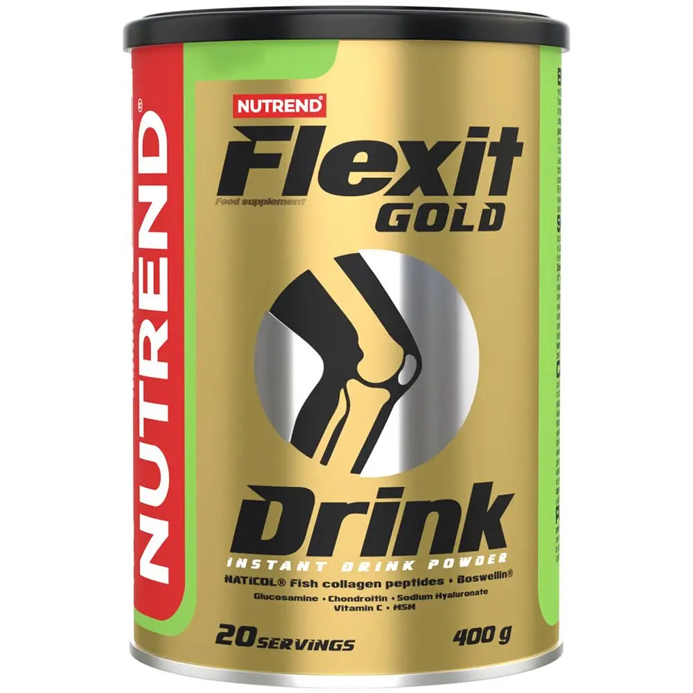 Препарат для суглобів і зв'язок Nutrend Flexit Gold Drink, 400 грам - Яблуко