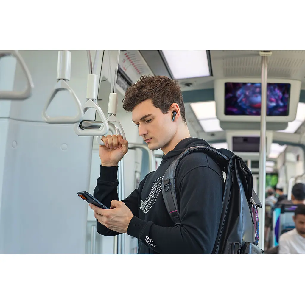 Навушники ASUS ROG Cetra True Wireless SpeedNova Black (90YH03Y0-BTUA00) - фото 3