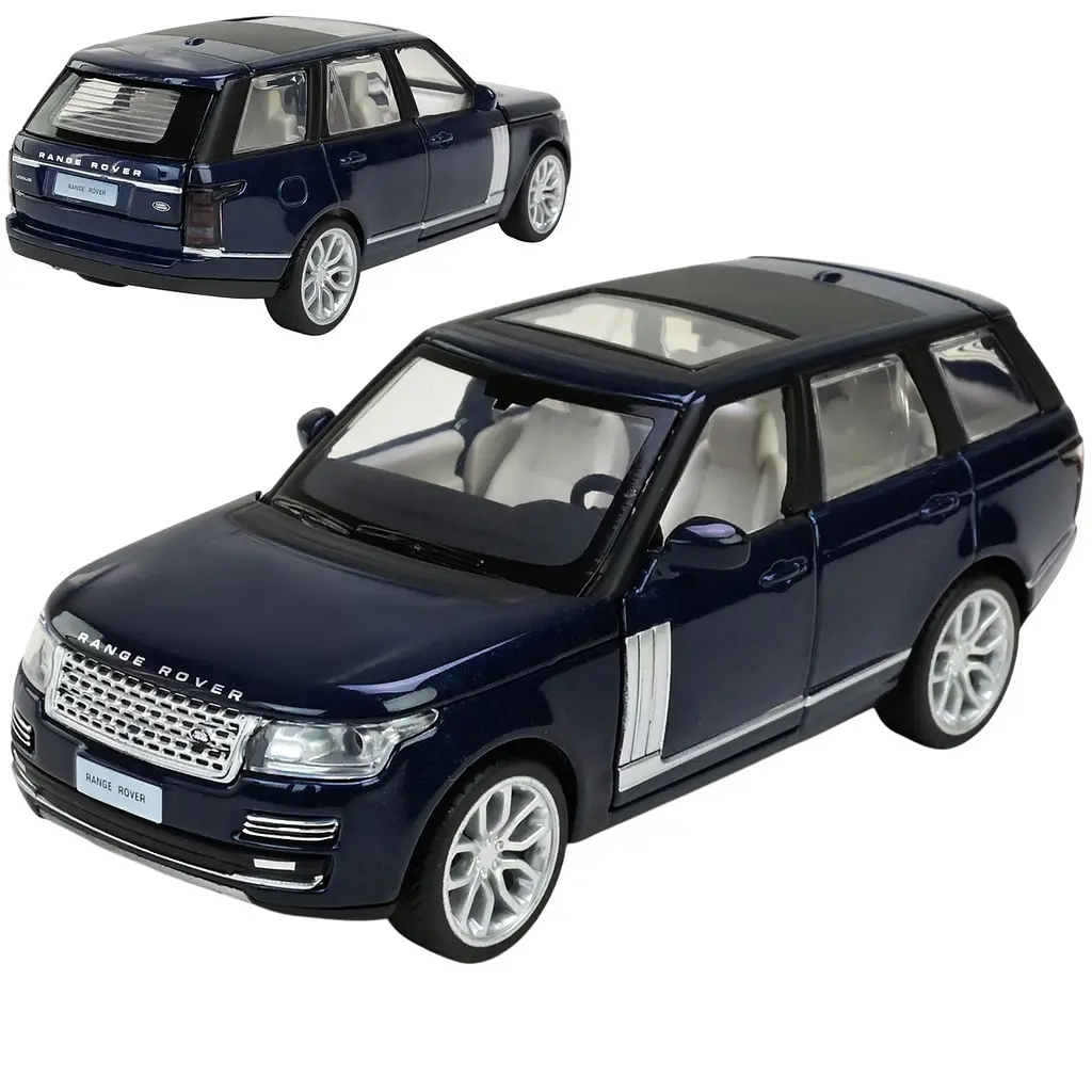 Колекційна металева модель автомобіля Автопром Range Rover 2013 з інерцією, світлом та звуком 1:34 - фото 2