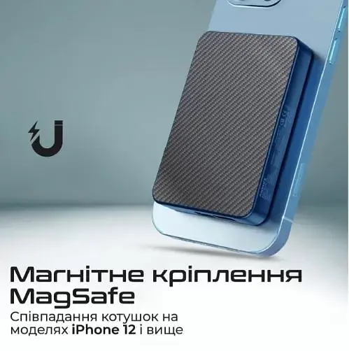 Повербанк Promate TransPack-5 5000 mAh 22.5W Blue (transpack-5.blue) - фото 7