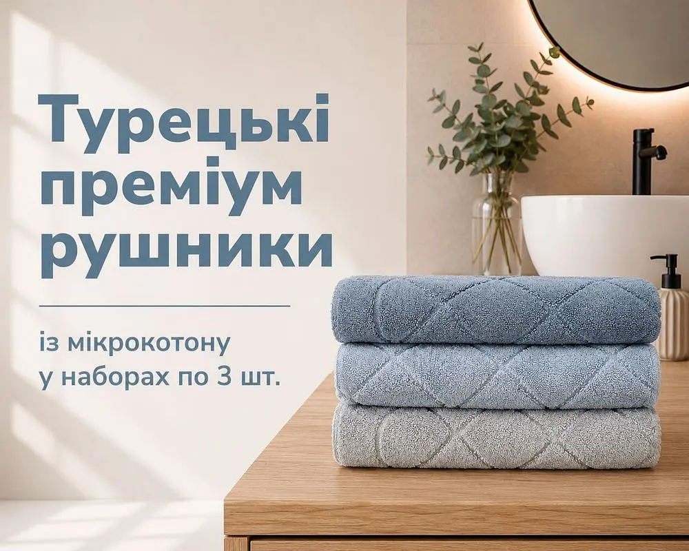 Набір турецьких махрових рушників Cestepe MicroCotton Premium 3 штуки 50x90 Eva 1 щільність 600 г/м2 - фото 2