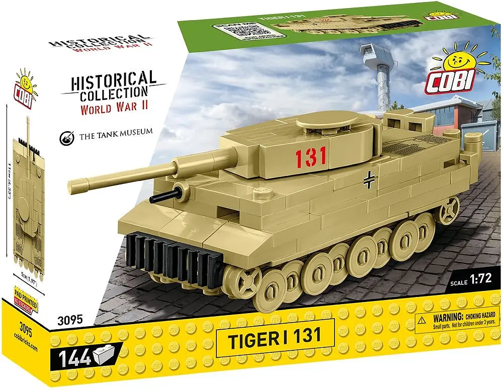 Конструктор COBI танк Tiger I 131 3095 - фото 8