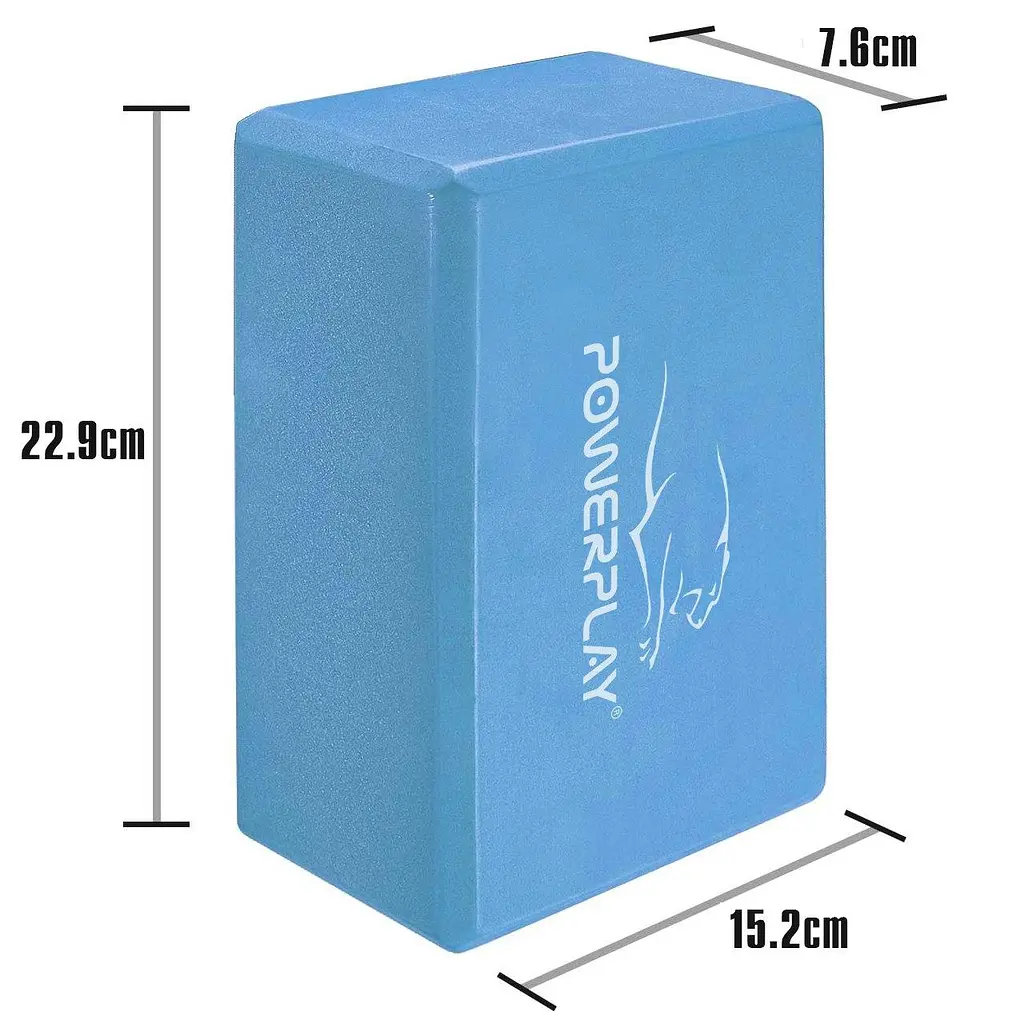 Блок для йоги PowerPlay 7,6x15,2x22,9 см fit0011763 - фото 2