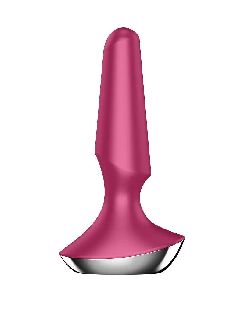 Анальна смарт-вібропробка Satisfyer Plug-ilicious 2, Червоний - фото 2