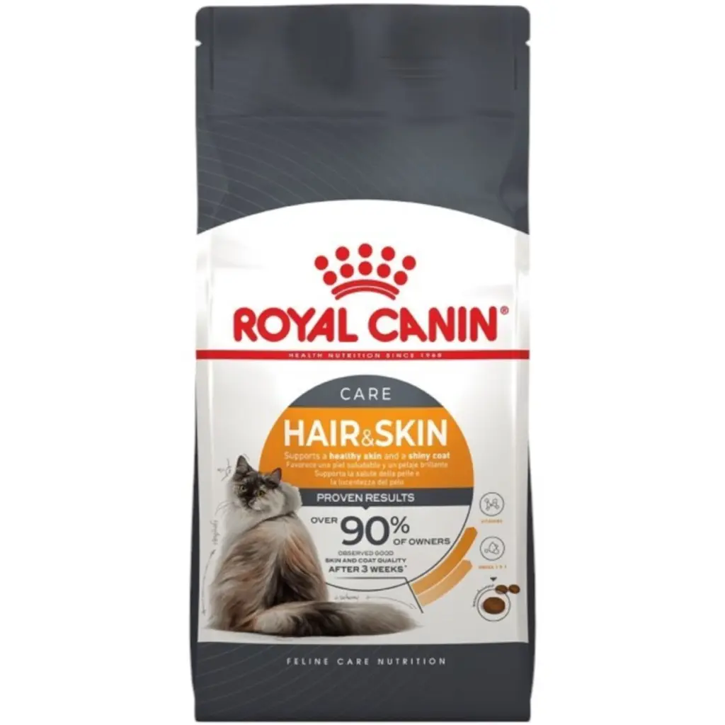 Сухий корм для кішок з проблемною шерстю Royal Canin Hair&Skin Care з куркою 2 кг + 400 г - фото 2