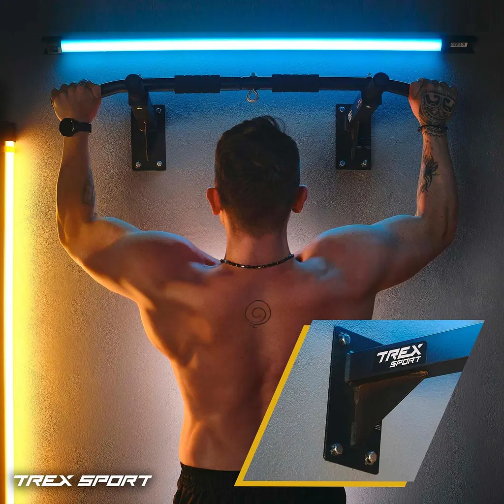 Турнік настінний Trex Sport TX-030PB чорний - фото 5
