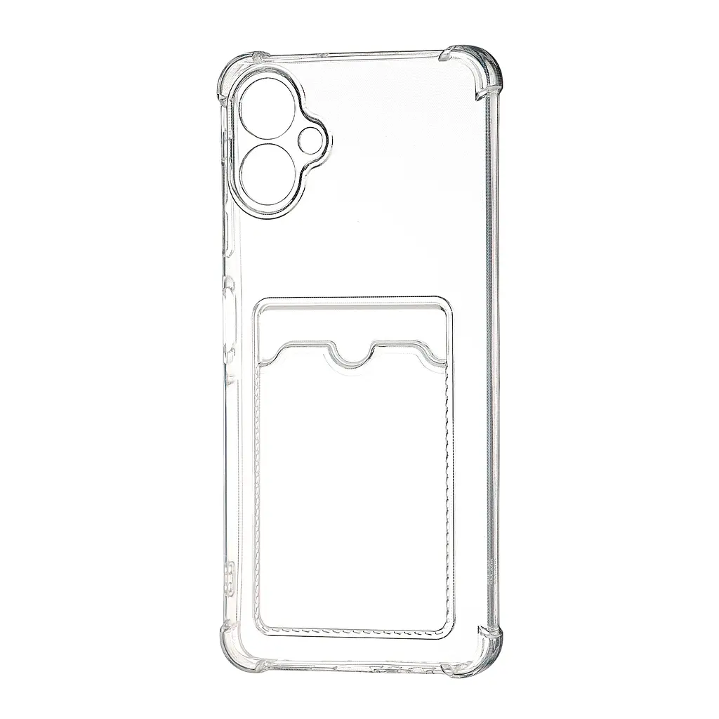 Чохол Clear Pocket Case Samsung A06 (A065)/A06 5G (A066) Прозорий