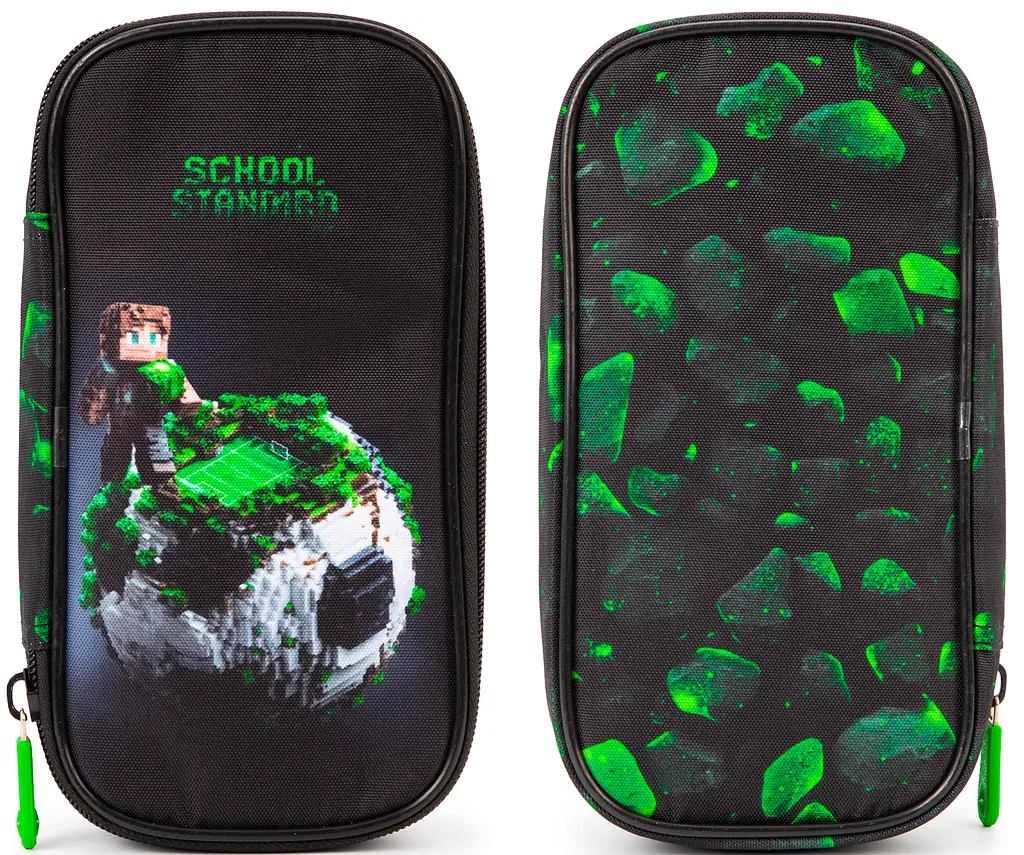 Ортопедичний рюкзак 3 в 1 з пеналом та мішком для хлопчика School Standard з М'ячем для першокласника (Full 160-27) - фото 2