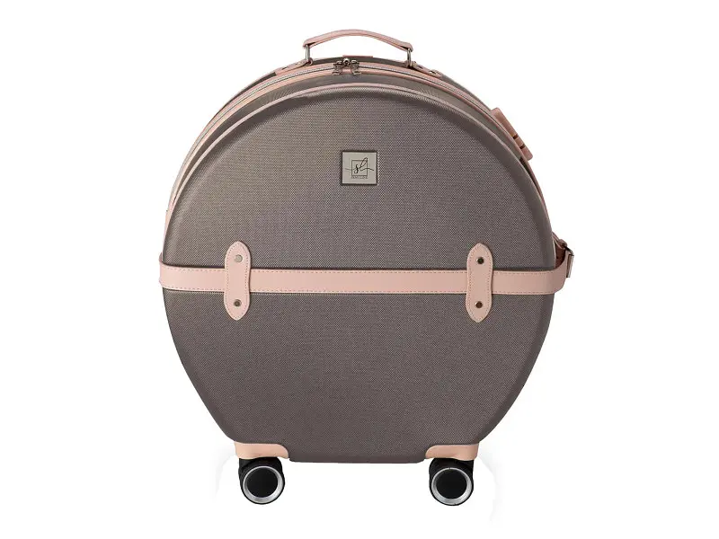 Валіза Semi Line 24 S Brown/Pink Cream (T5673-3) - фото 8