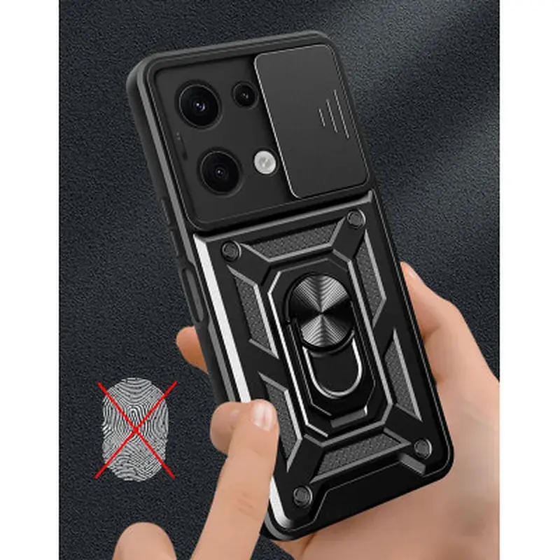 Чохол до мобільного телефона BeCover Military Xiaomi Redmi Note 13 5G Black (711030) - фото 5