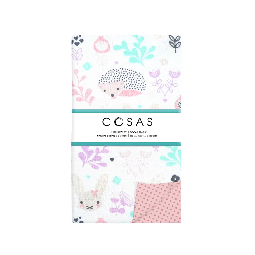 Дитяча постільна білизна в ліжечко URCHIN RABBIT CS1 COSAS (4822052091722) - фото 4