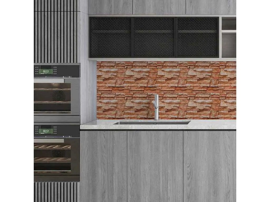 Самоклеюча стінова плитка STICKER WALL 600x300x2мм PET 
(D) SW-00002329 - фото 6