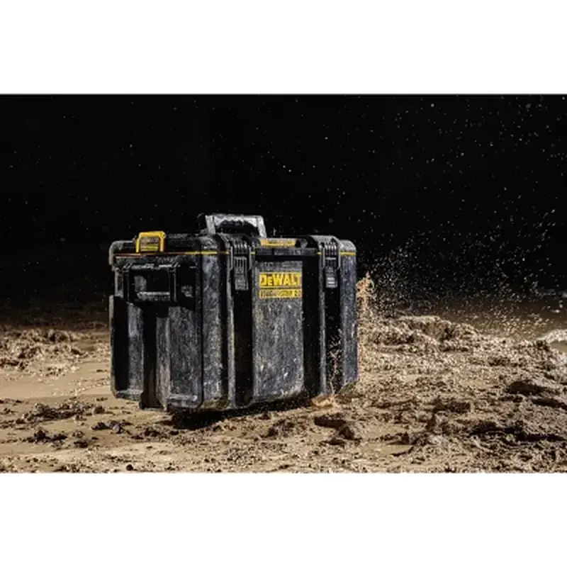Ящик для інструментів DeWALT TOUGHSYSTEM 2.0 555х375х415 мм, з лотком (DWST83342-1) - фото 3