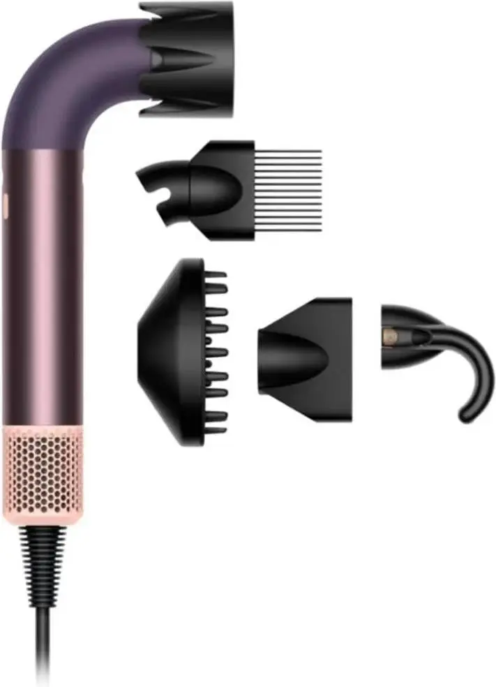 Фен Dyson HD17 Supersonic Professional Hair Dryer Curly+Coily Jasper Plum (123486-01)