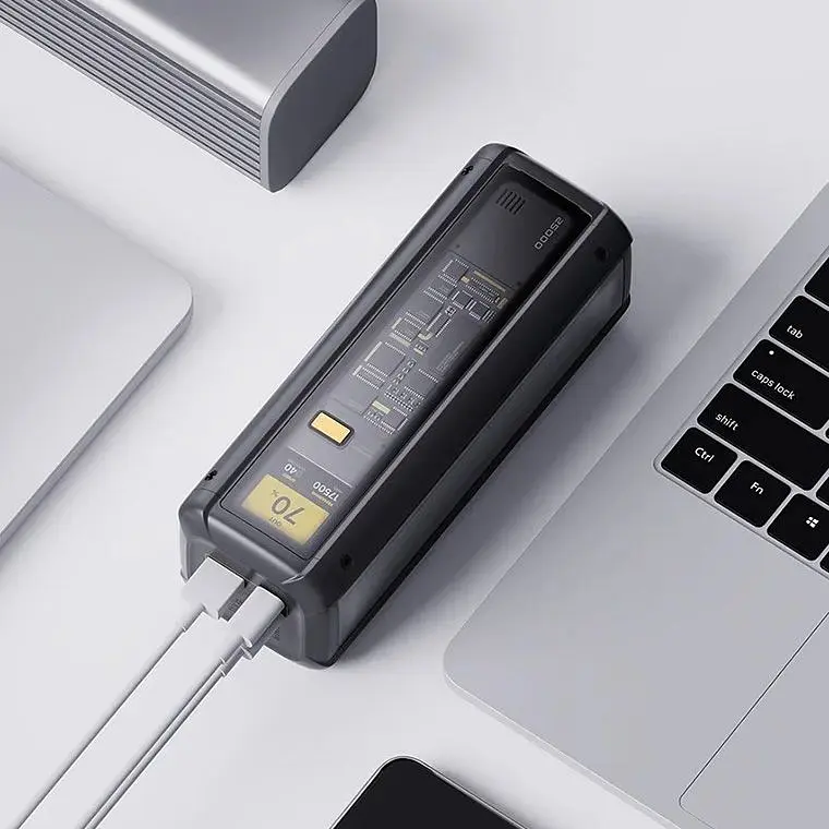 Зовнішній акумулятор Xiaomi HyperCharge 25000mAh 212W Black (BHR9970GL) [147897] - фото 4